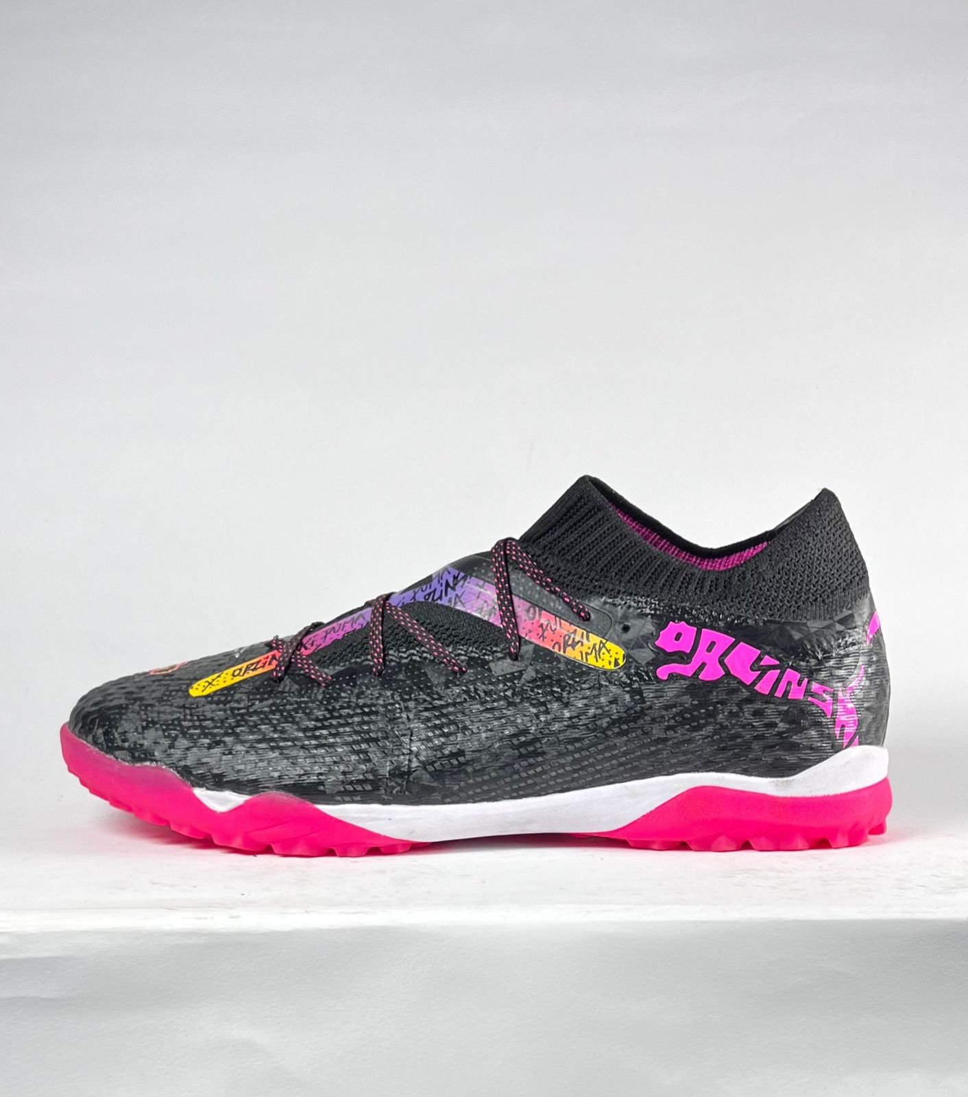 Puma Future 7 Tartan - Black&purple