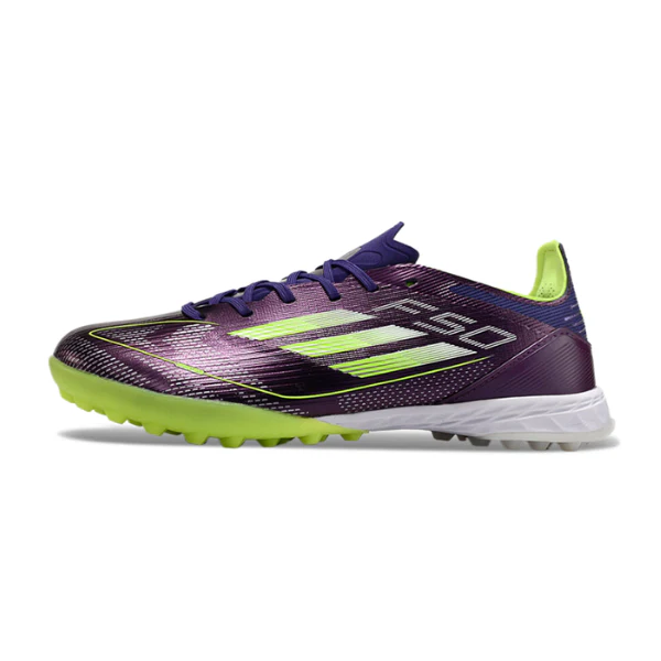 X F50 elite Turf - purple&yellow