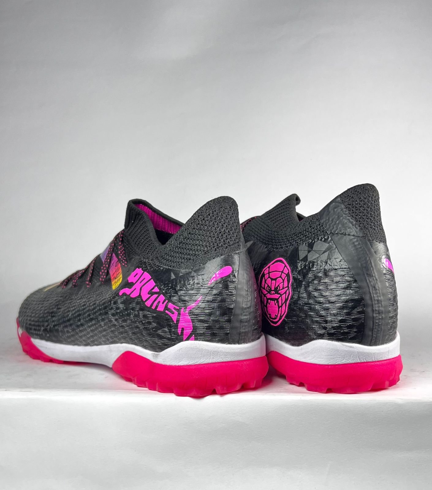 Puma Future 7 Tartan - Black&purple